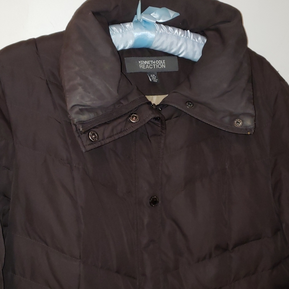 Kenneth Cole Brown Winter Jacket size M
